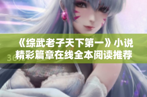 《综武老子天下第一》小说精彩篇章在线全本阅读推荐