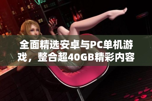 全面精选安卓与PC单机游戏，整合超40GB精彩内容
