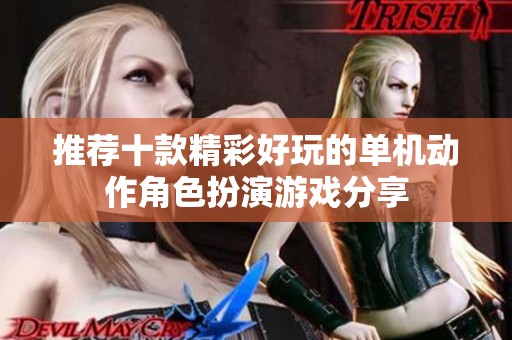 推荐十款精彩好玩的单机动作角色扮演游戏分享