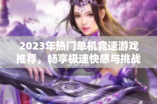 2023年热门单机竞速游戏推荐，畅享极速快感与挑战