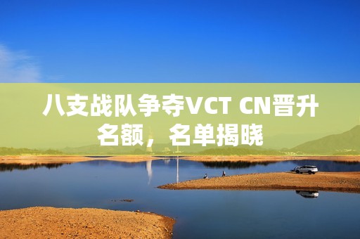 八支战队争夺VCT CN晋升名额，名单揭晓