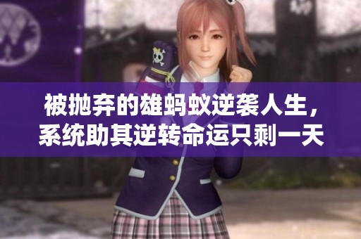 被抛弃的雄蚂蚁逆袭人生，系统助其逆转命运只剩一天