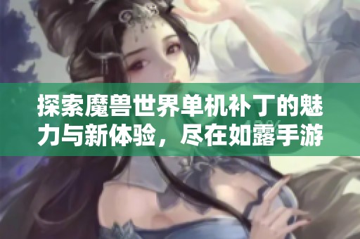 探索魔兽世界单机补丁的魅力与新体验，尽在如露手游网