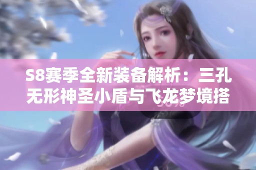 S8赛季全新装备解析：三孔无形神圣小盾与飞龙梦境搭配攻略
