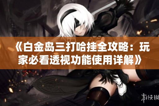 《白金岛三打哈挂全攻略：玩家必看透视功能使用详解》