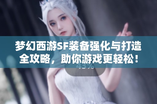 梦幻西游SF装备强化与打造全攻略，助你游戏更轻松！