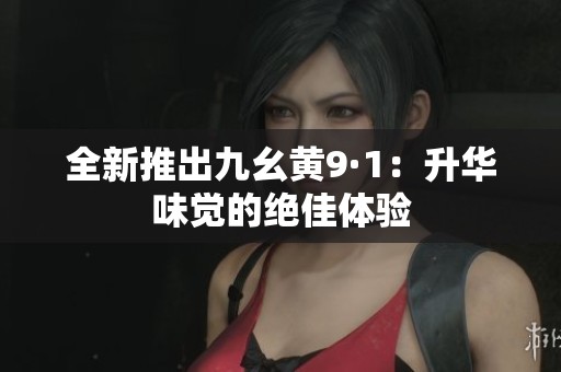 全新推出九幺黄9·1：升华味觉的绝佳体验