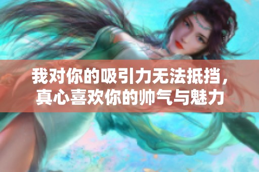 我对你的吸引力无法抵挡，真心喜欢你的帅气与魅力