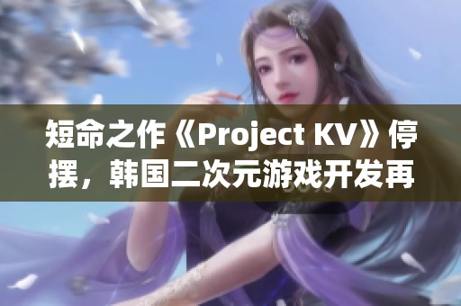 短命之作《Project KV》停摆，韩国二次元游戏开发再遇挫折