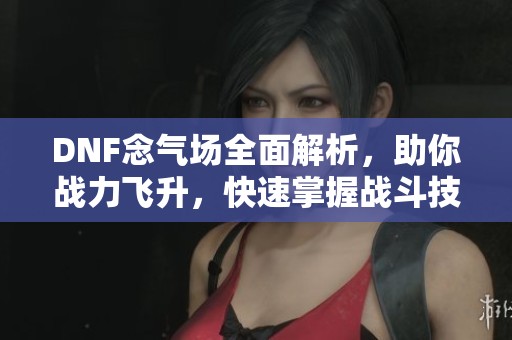 DNF念气场全面解析，助你战力飞升，快速掌握战斗技巧