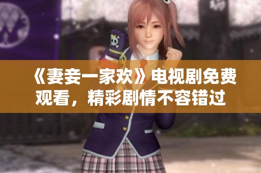《妻妾一家欢》电视剧免费观看，精彩剧情不容错过