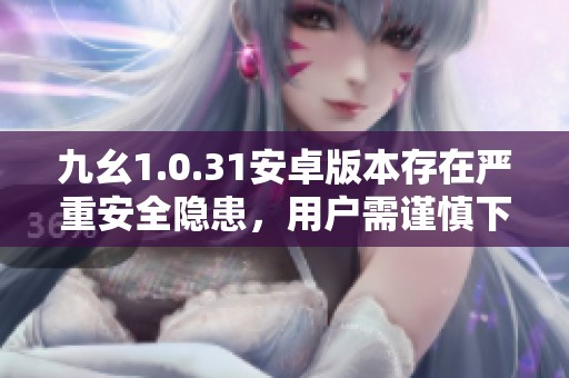 九幺1.0.31安卓版本存在严重安全隐患，用户需谨慎下载