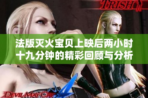 法版灭火宝贝上映后两小时十九分钟的精彩回顾与分析