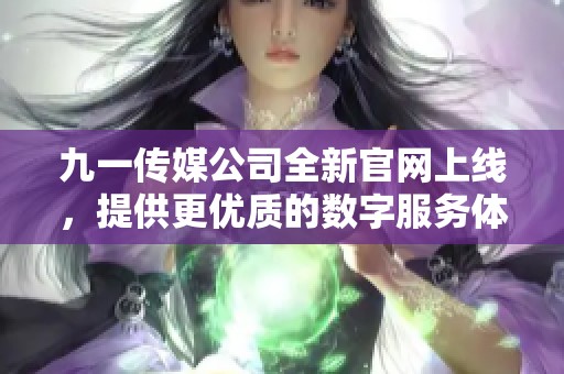 九一传媒公司全新官网上线，提供更优质的数字服务体验