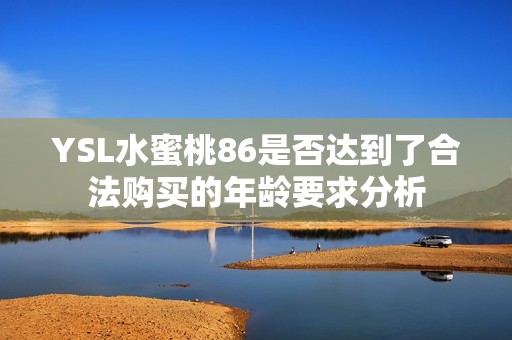 YSL水蜜桃86是否达到了合法购买的年龄要求分析