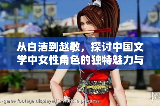 从白洁到赵敏，探讨中国文学中女性角色的独特魅力与发展