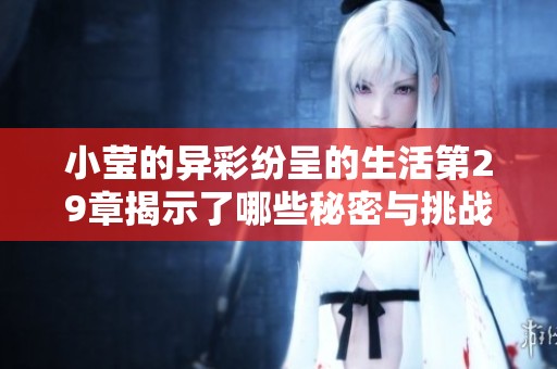 小莹的异彩纷呈的生活第29章揭示了哪些秘密与挑战