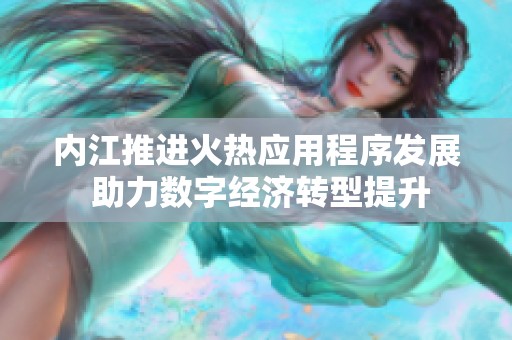 内江推进火热应用程序发展 助力数字经济转型提升