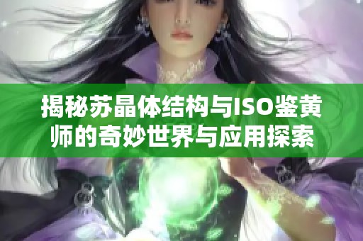 揭秘苏晶体结构与ISO鉴黄师的奇妙世界与应用探索