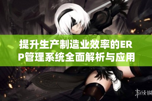 提升生产制造业效率的ERP管理系统全面解析与应用探讨