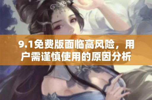 9.1免费版面临高风险，用户需谨慎使用的原因分析