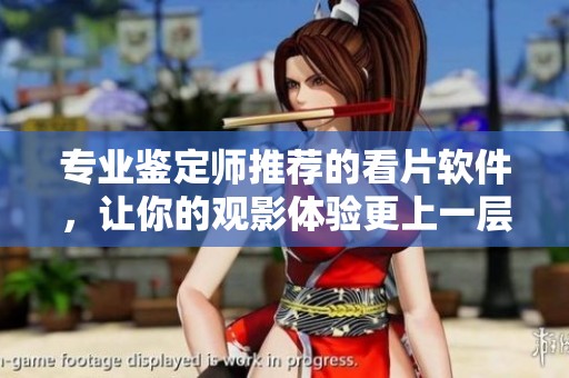 专业鉴定师推荐的看片软件，让你的观影体验更上一层楼