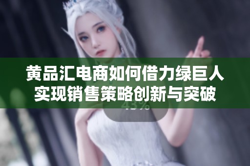 黄品汇电商如何借力绿巨人实现销售策略创新与突破