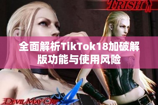 全面解析TikTok18加破解版功能与使用风险
