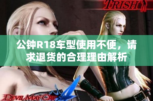 公钟R18车型使用不便，请求退货的合理理由解析