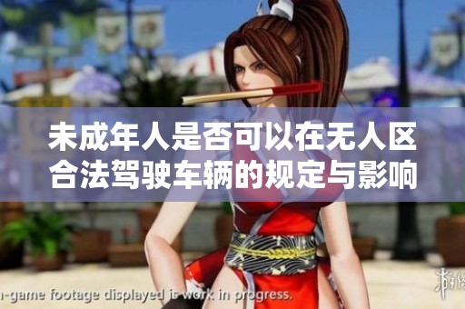 未成年人是否可以在无人区合法驾驶车辆的规定与影响