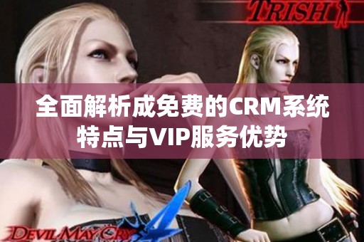 全面解析成免费的CRM系统特点与VIP服务优势