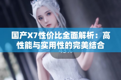 国产X7性价比全面解析：高性能与实用性的完美结合