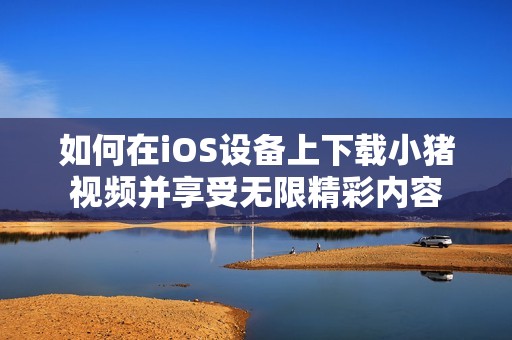 如何在iOS设备上下载小猪视频并享受无限精彩内容