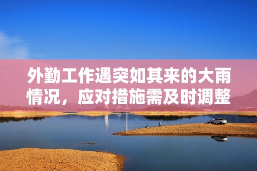 外勤工作遇突如其来的大雨情况，应对措施需及时调整