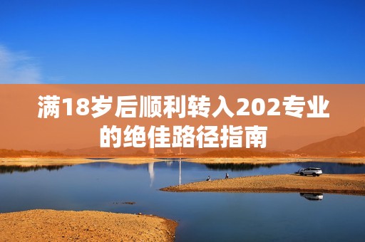 满18岁后顺利转入202专业的绝佳路径指南