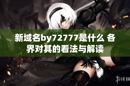 新域名by72777是什么 各界对其的看法与解读