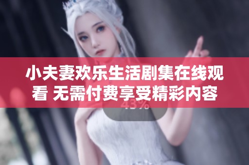 小夫妻欢乐生活剧集在线观看 无需付费享受精彩内容