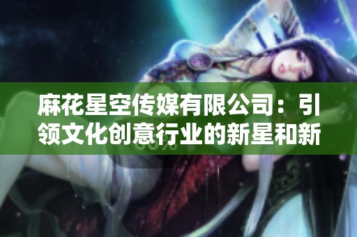 麻花星空传媒有限公司：引领文化创意行业的新星和新方向