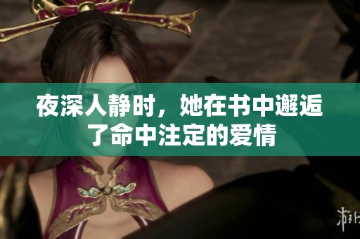 夜深人静时，她在书中邂逅了命中注定的爱情