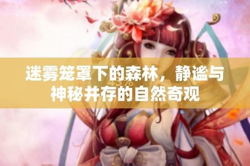 迷雾笼罩下的森林，静谧与神秘并存的自然奇观