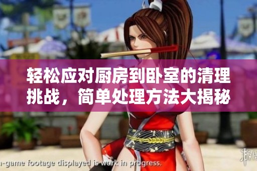轻松应对厨房到卧室的清理挑战，简单处理方法大揭秘