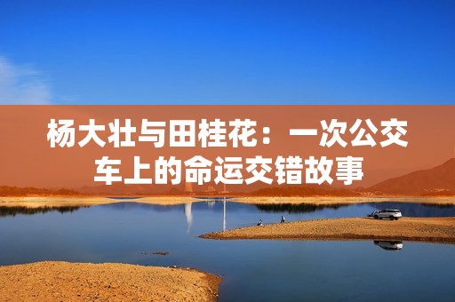 杨大壮与田桂花：一次公交车上的命运交错故事