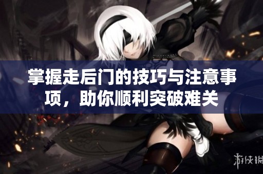 掌握走后门的技巧与注意事项，助你顺利突破难关