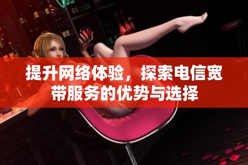 提升网络体验，探索电信宽带服务的优势与选择