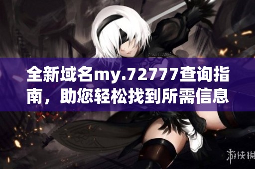 全新域名my.72777查询指南，助您轻松找到所需信息