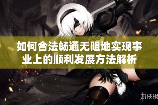 如何合法畅通无阻地实现事业上的顺利发展方法解析