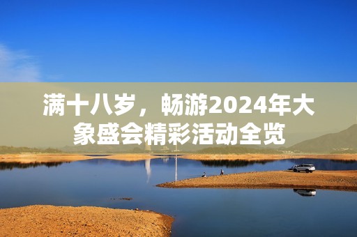 满十八岁，畅游2024年大象盛会精彩活动全览