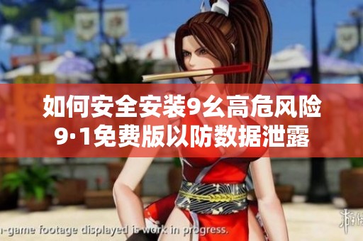 如何安全安装9幺高危风险9·1免费版以防数据泄露