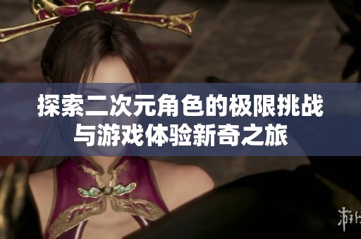探索二次元角色的极限挑战与游戏体验新奇之旅
