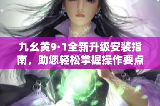 九幺黄9·1全新升级安装指南，助您轻松掌握操作要点